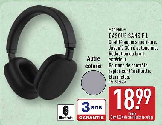 MAGINON® CASQUE SANS FIL