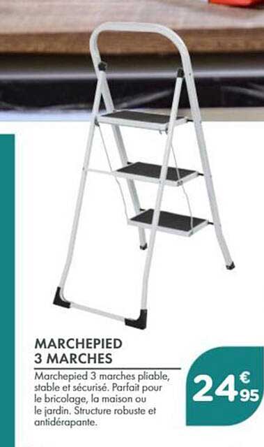 MARCHEPIED 3 MARCHES