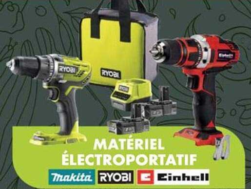 MATERIEL ÉLECTROPORTATIF