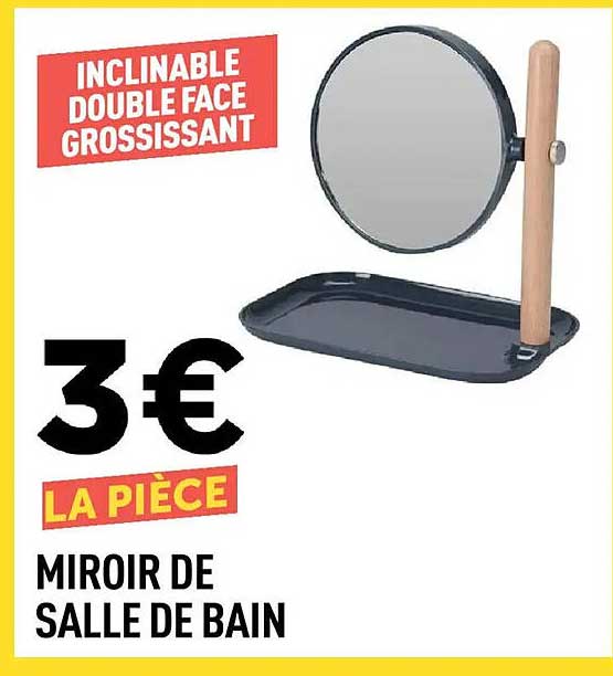 MIROIR DE SALLE DE BAIN