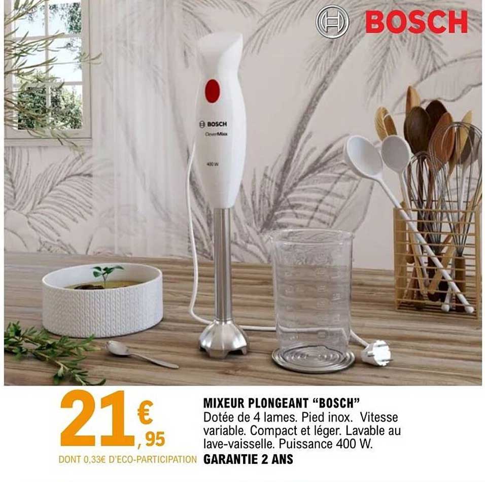 MIXEUR PLONGEANT “BOSCH”