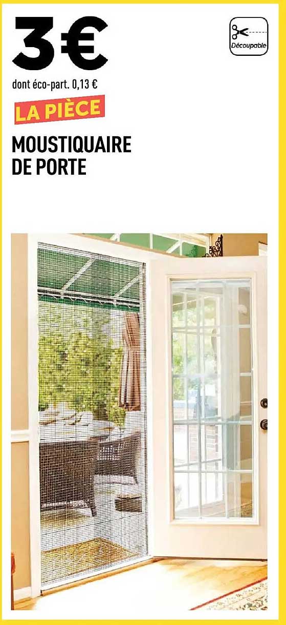 MOUSTIQUAIRE DE PORTE