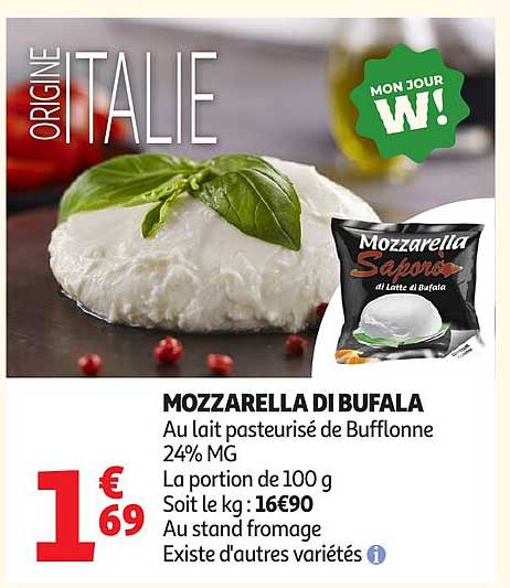 MOZZARELLA DI BUFALA