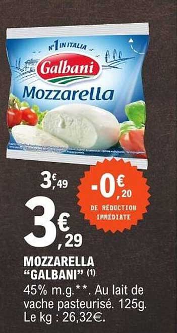 MOZZARELLA "GALBANI"
