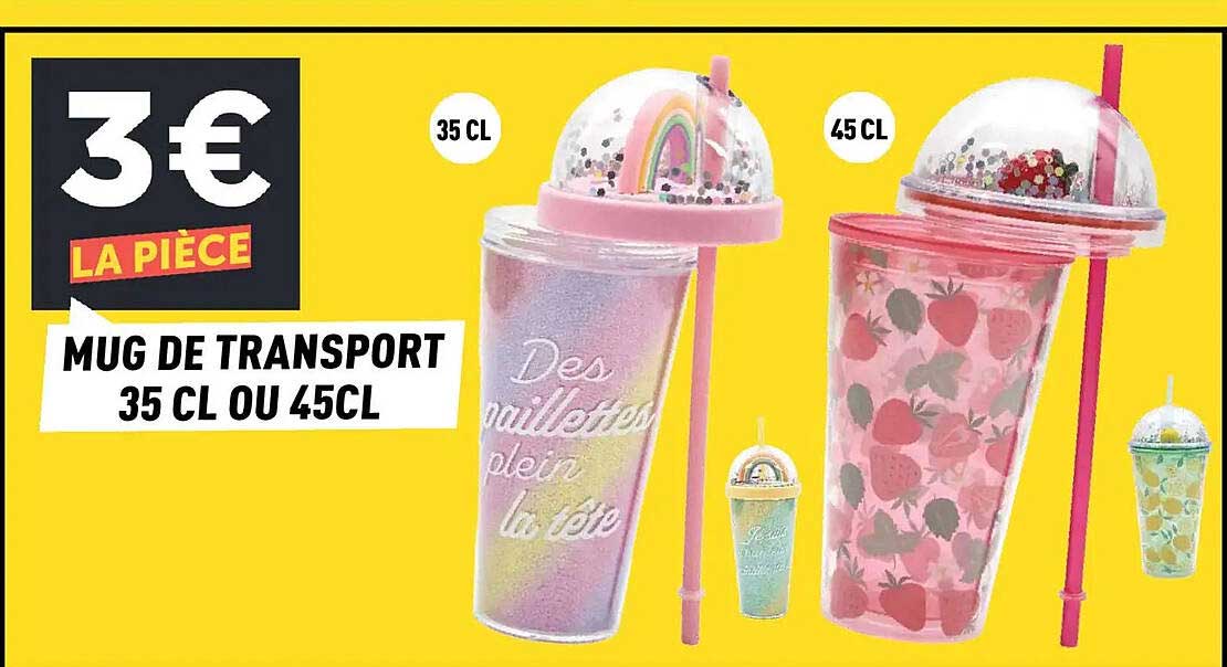 MUG DE TRANSPORT 35 CL OU 45CL