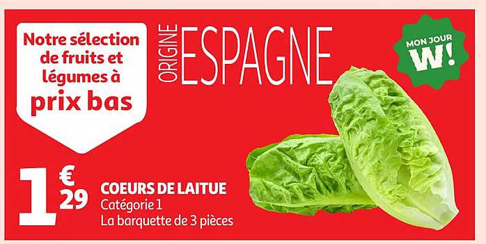Notre sélection de fruits et légumes à prix bas