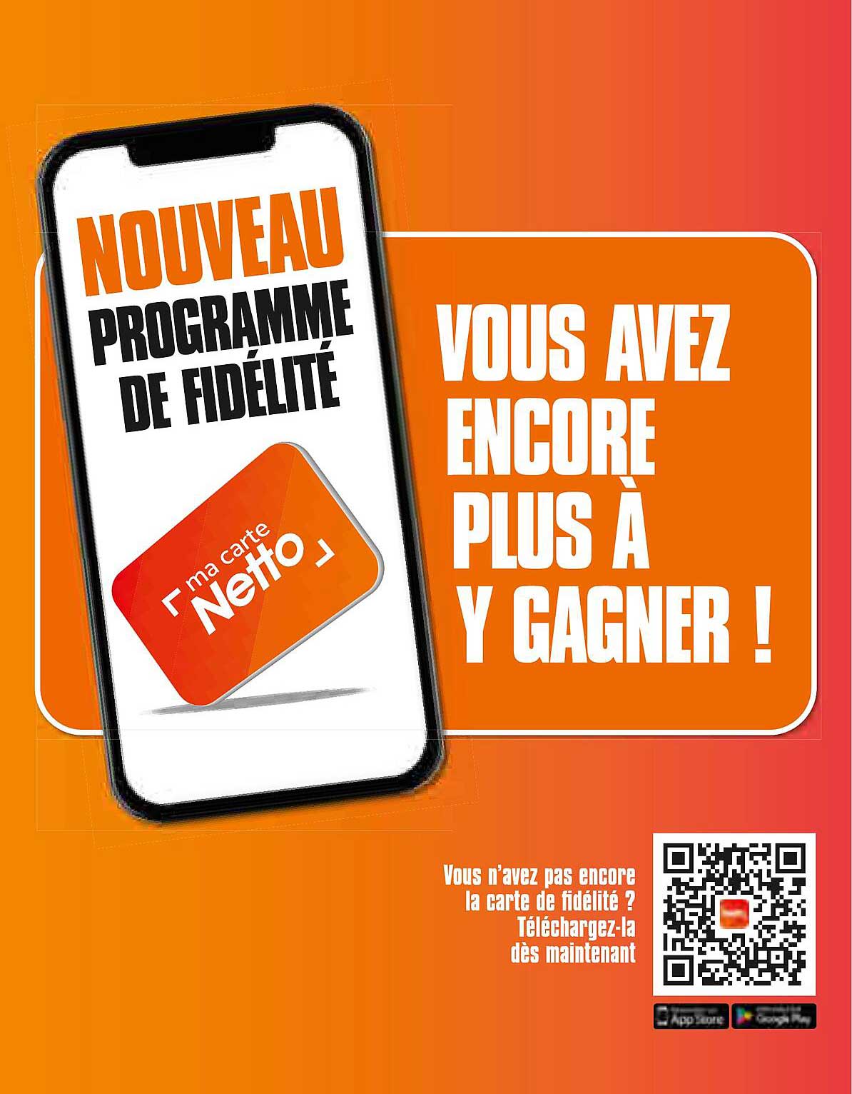 NOUVEAU PROGRAMME DE FIDELITÉ