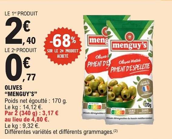 OLIVES “MENGUY’S”