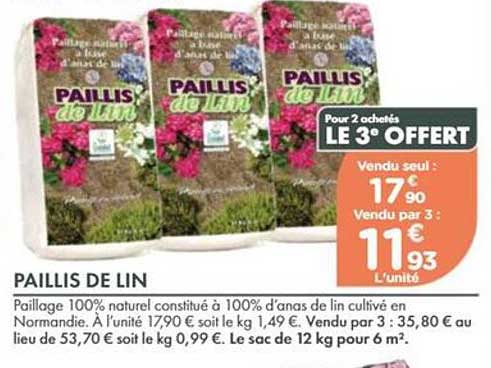 PAILLIS DE LIN