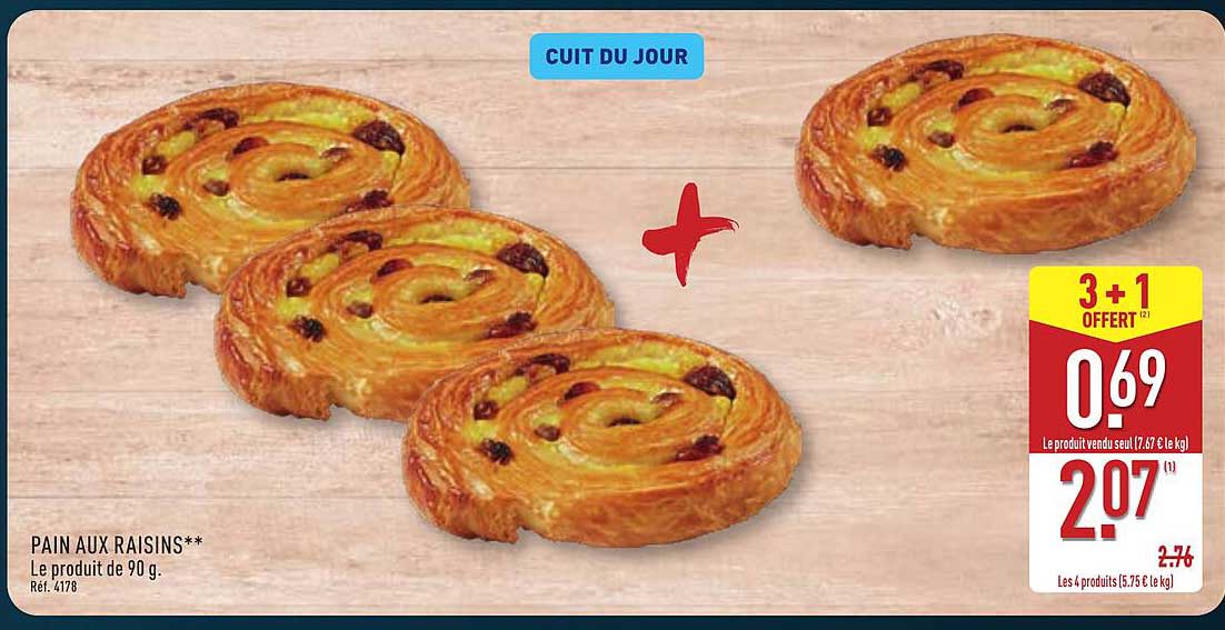PAIN AUX RAISINS**