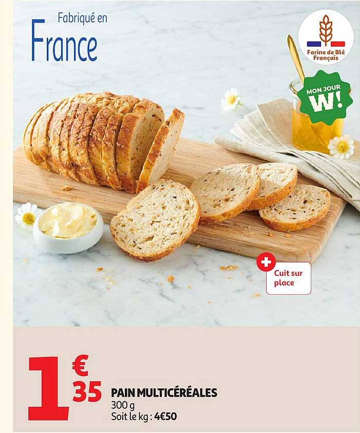 PAIN MULTICÉRÉALES