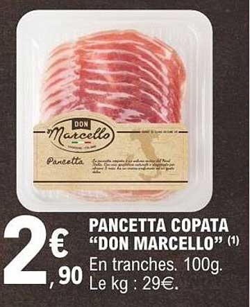 PANCETTA COPATA “DON MARCELLO”