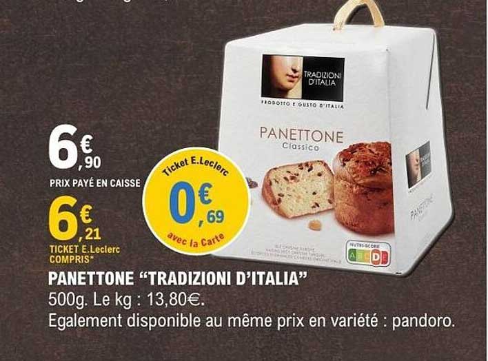 PANETTONE “TRADIZIONI D’ITALIA”