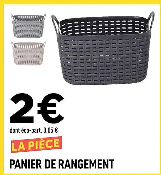 PANIER DE RANGEMENT