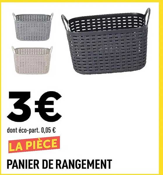 PANIER DE RANGEMENT