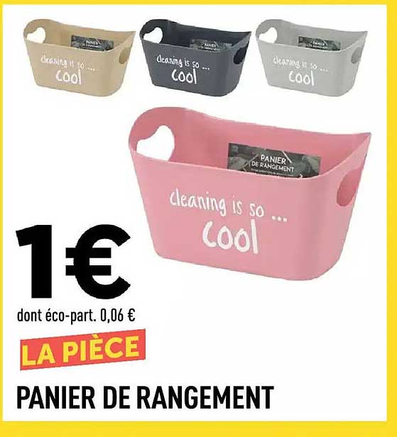 PANIER DE RANGEMENT