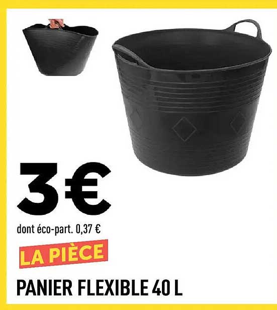 PANIER FLEXIBLE 40 L