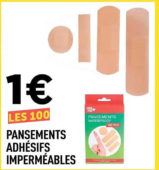 PANSEMENTS ADHÉSIFS IMPERMÉABLES