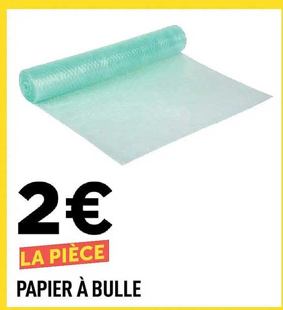 PAPIER À BULLE