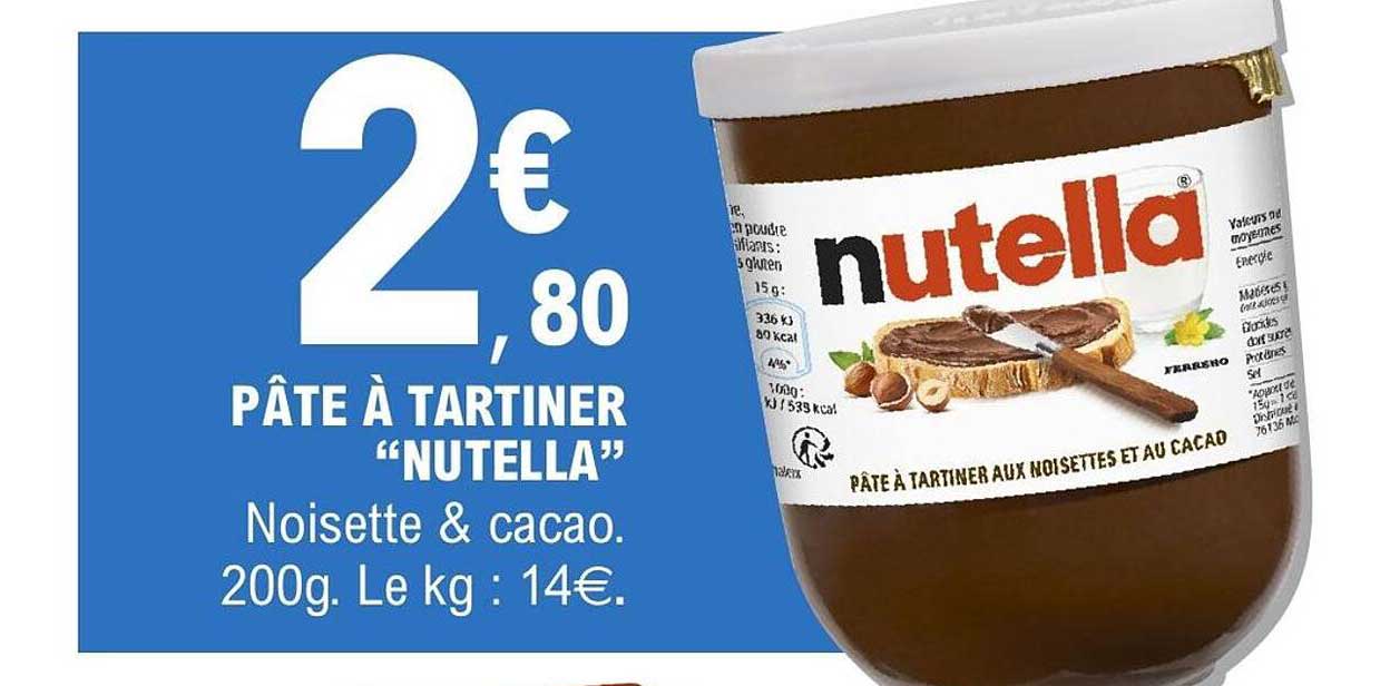 PÂTE À TARTINER “NUTELLA”