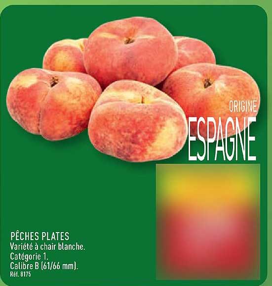 PÊCHES PLATES