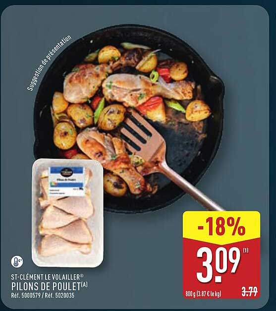 PILONS DE POULET(A)