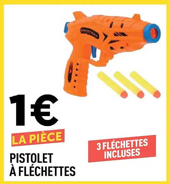 PISTOLET À FLÉCHETTES
