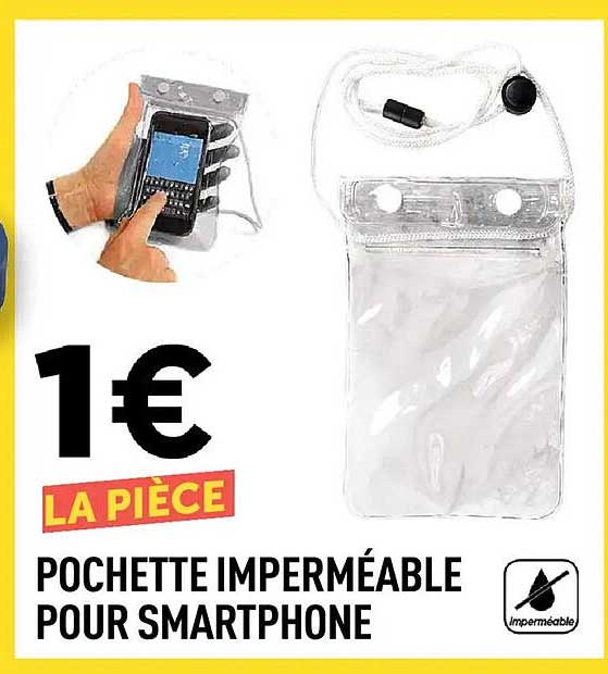POCHETTE IMPERMÉABLE POUR SMARTPHONE