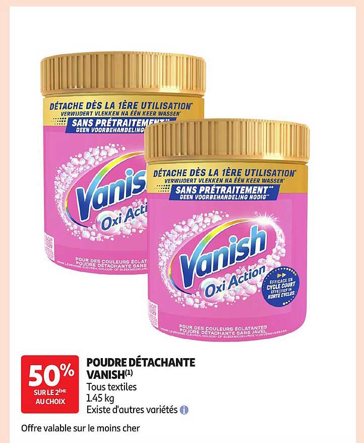 POUDRE DÉTACHANTE VANISH(1)