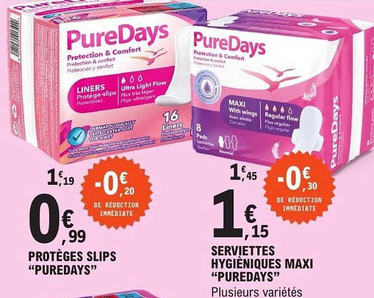PROTÈGES SLIPS “PUREDAYS”