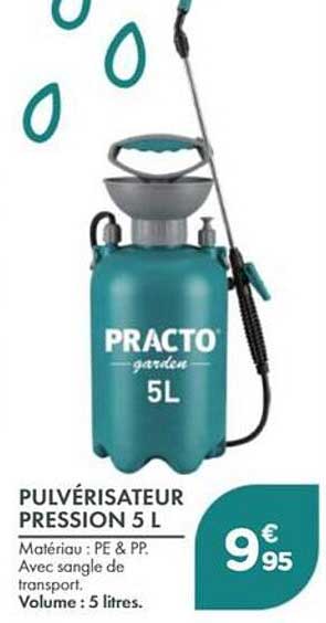 PULVÉRISATEUR PRESSION 5 L