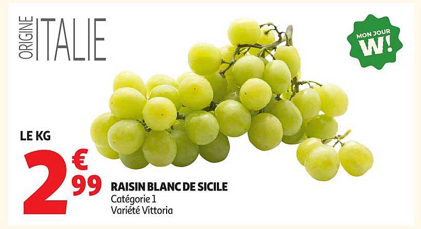 RAISIN BLANC DE SICILE