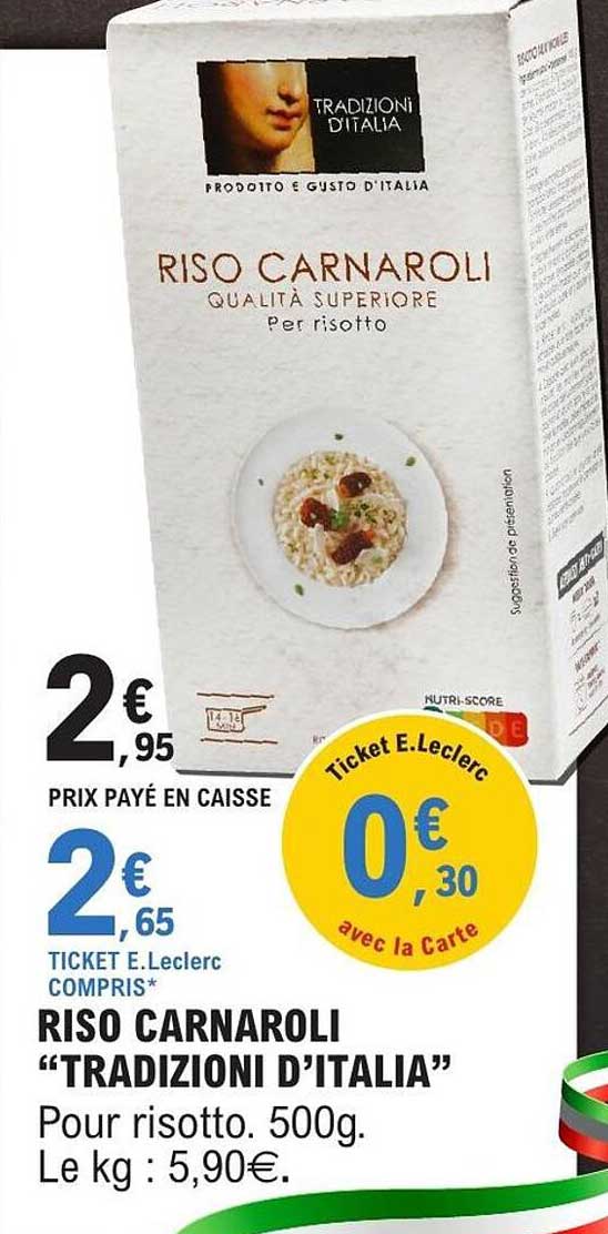 RISO CARNAROLI “TRADIZIONI D’ITALIA”