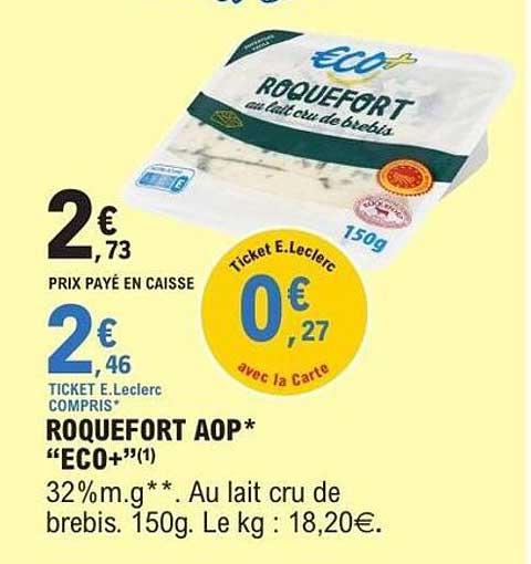 ROQUEFORT AOP* “ECO+”(1)