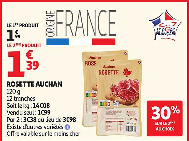 ROSETTE AUCHAN