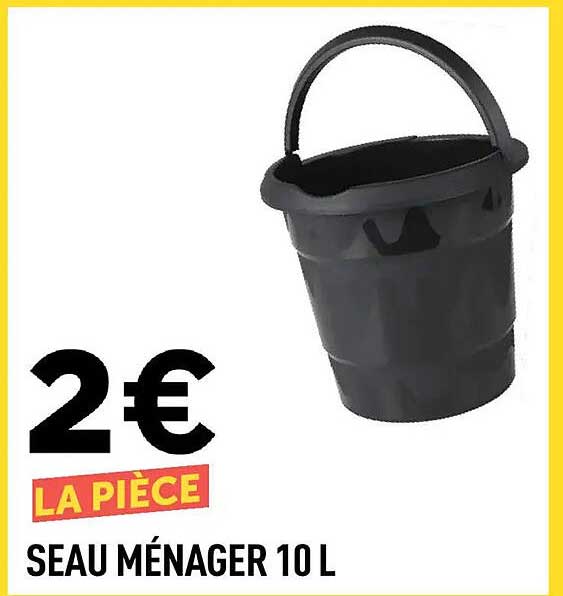 SEAU MÉNAGER 10 L