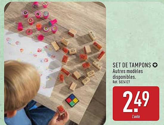 SET DE TAMPONS