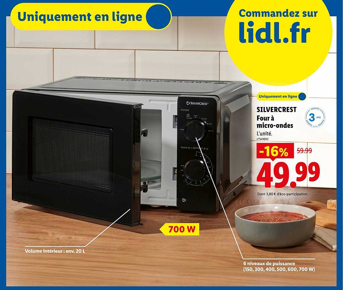SILVERCREST Four à micro-ondes