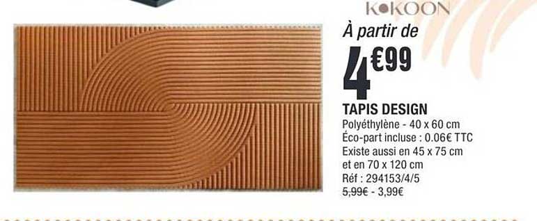 TAPIS DESIGN