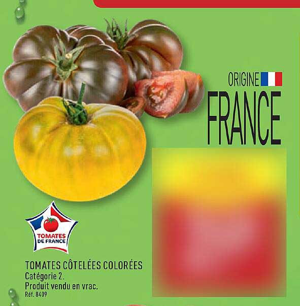 TOMATES CÔTELÉES COLORÉES