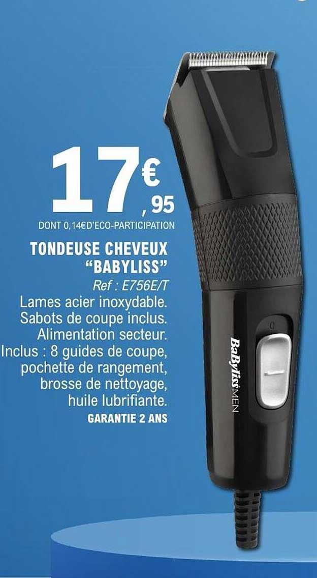 TONDEUSE CHEVEUX “BABYLISS”