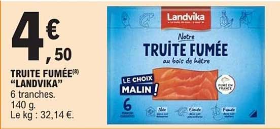 TRUITE FUMÉE "LANDVIKA"