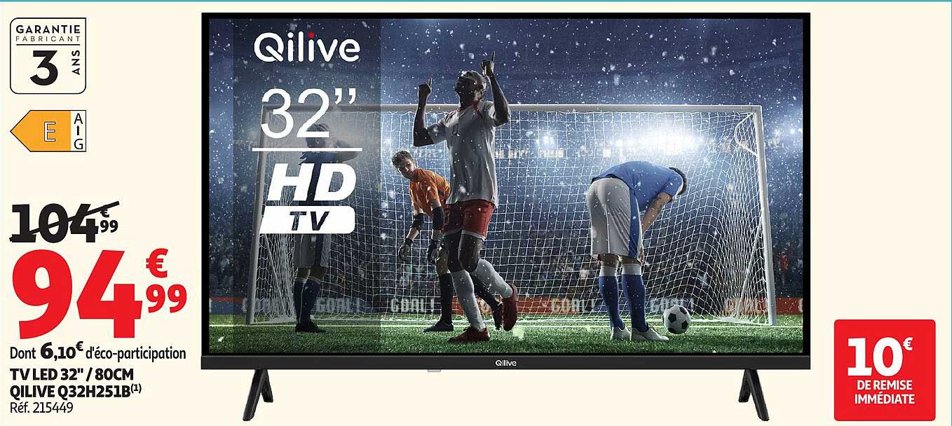 TV LED 32" / 80CM QILIVE Q32H251B