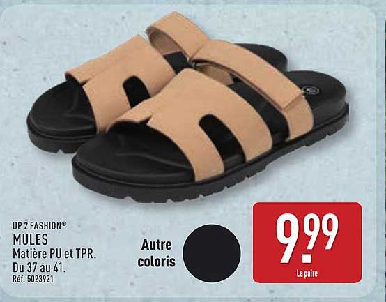 UP 2 FASHION® MULES