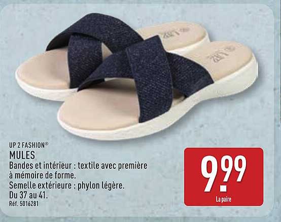 UP 2 FASHION® MULES