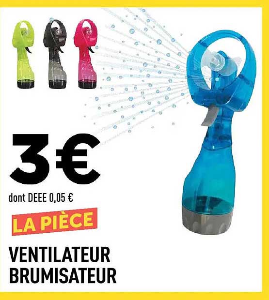 VENTILATEUR BRUMISATEUR