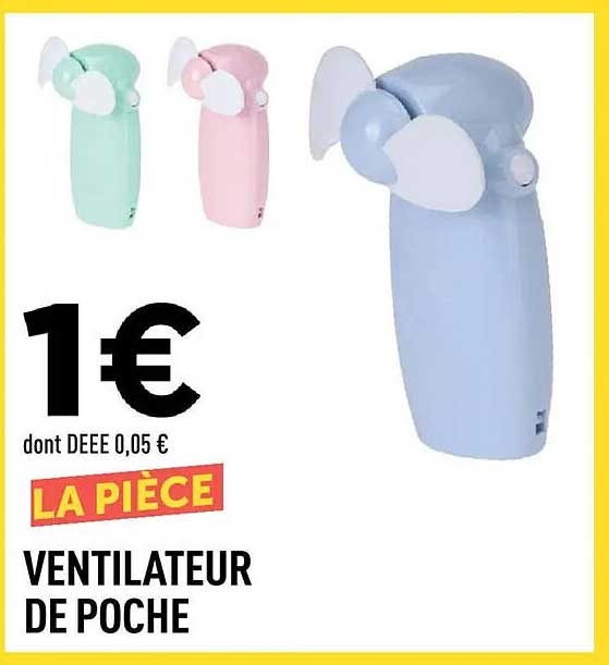 VENTILATEUR DE POCHE