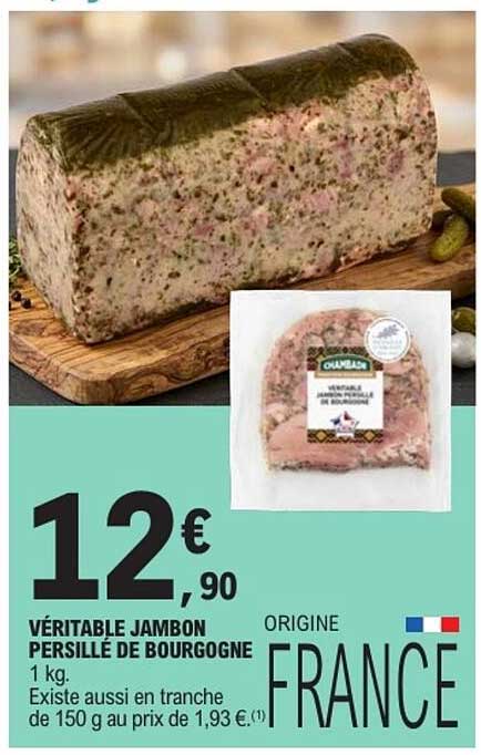 VÉRITABLE JAMBON PERSILLÉ DE BOURGOGNE