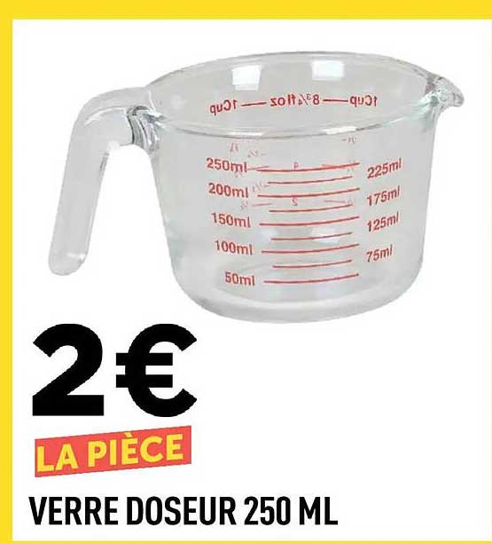 VERRE DOSEUR 250 ML