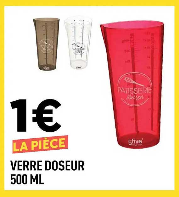 VERRE DOSEUR 500 ML